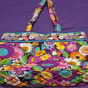 Vera Bradley Multicolor Floral Tote